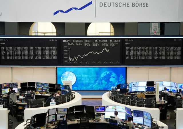 الأسهم الأوروبية تتراجع بفعل هبوط أسهم التكنولوجيا