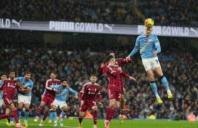 مانشستر سيتي يكتسح ليفربول في الدوري الإنجليزي