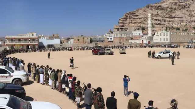 وقفة مسلحة في جبن بالضالع وفاء لدماء الشهداء وثباتا على الموقف