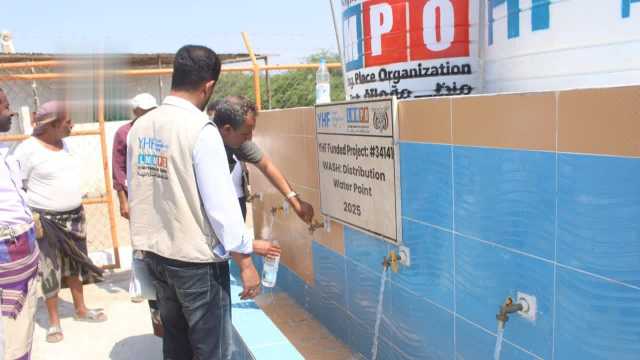 افتتاح 3 مشاريع مياه في الدريهمي