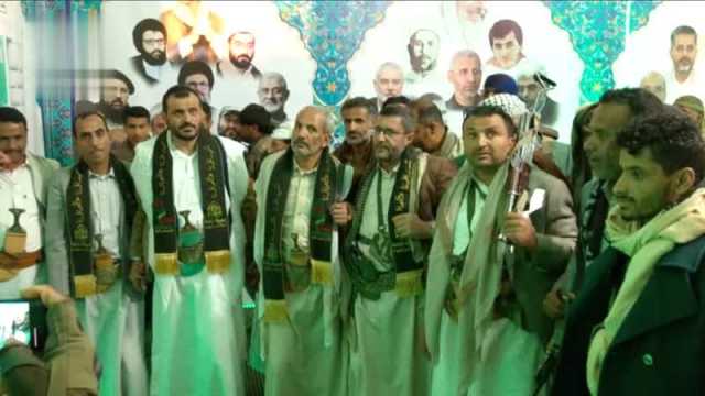 افتتاح معرض وزيارة روضة الشهداء في جبن بالضالع