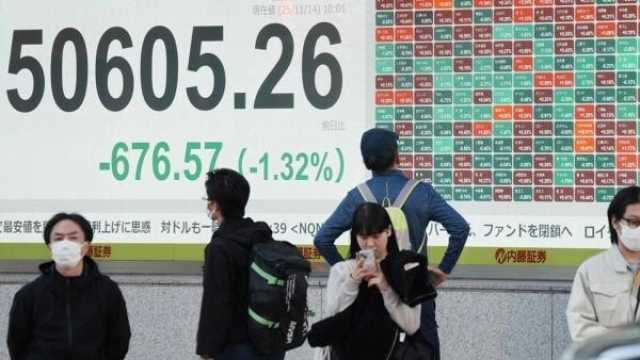 انخفاض المؤشر الياباني مع تراجع أسهم شركات التكنولوجيا
