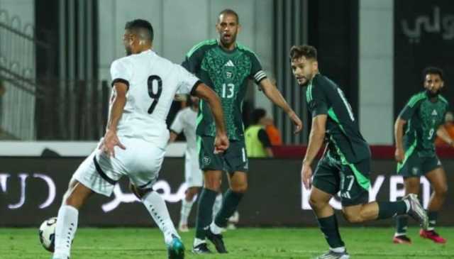 منتخب مصر الثاني يتعادل ودياً مع الجزائر