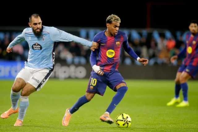 برشلونة يفوز على سيلتا فيغو برباعية في الدوري الإسباني