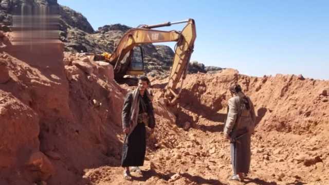 تفقد مشروع حفر خزان مياه الأمطار في لكمة بني الخياط بالمحويت