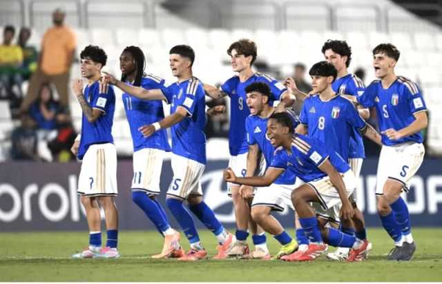 إيطاليا تفوز على البرازيل وتُتوّج ببرونزية مونديال الناشئين