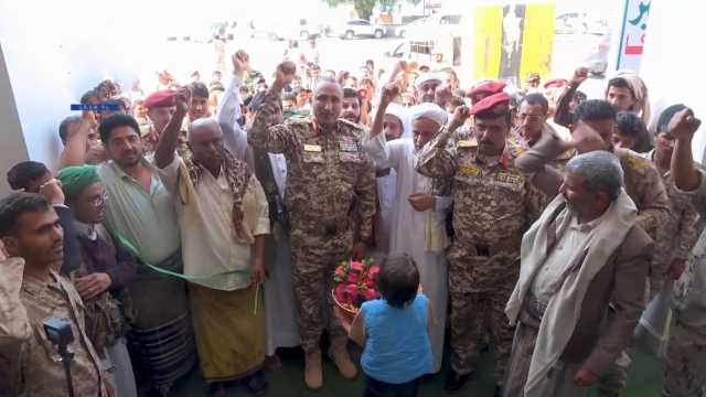 عطيفي والبشري يفتتحان معرض شهداء المنطقة العسكرية الخامسة