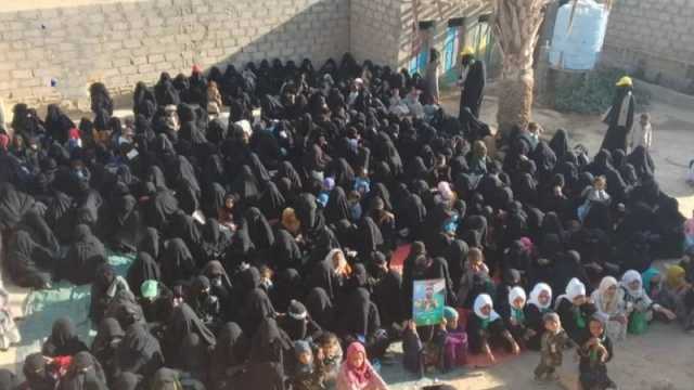 فعالية للهيئة النسائية في الجوف بالذكرى السنوية للشهيد