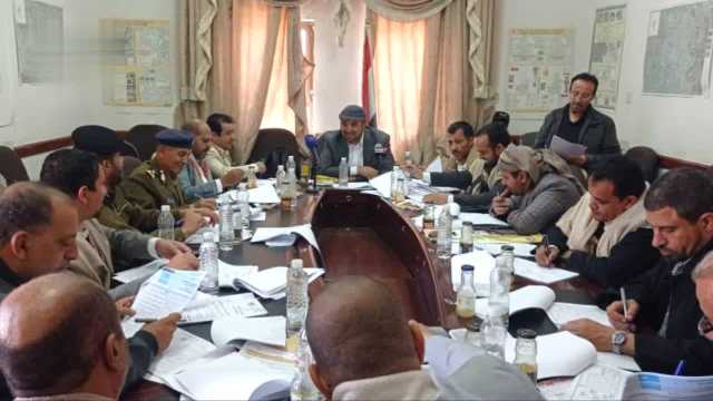 مناقشة طلبات حفر وتعميق آبار مياه جديدة ومؤجلة في صنعاء