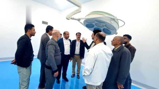 تفقد أوضاع هيئة مستشفى 26 سبتمبر في بني مطر