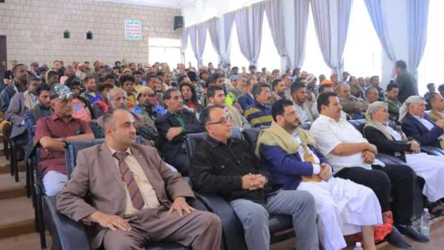 صندوق النظافة ومؤسسة المسالخ في إب يُحييان الذكرى السنوية للشهيد