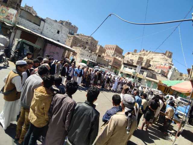 وقفات في البيضاء وفاء لدماء الشهداء واستمرارا للتعبئة