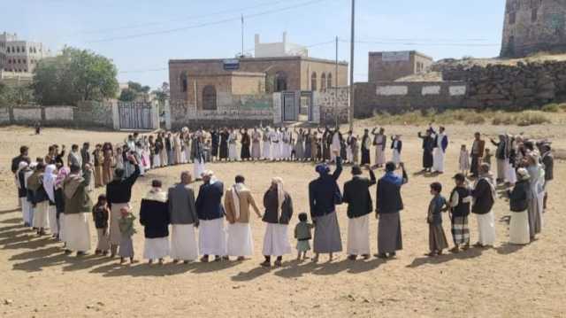 وقفات جماهيرية في المحويت تؤكد الجهوزية لمواجهة أي تصعيد