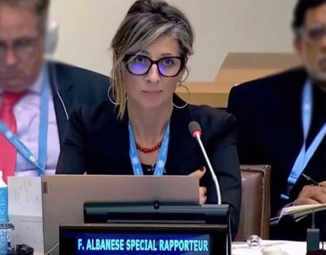 مقررة أممية: خطة ترامب لغزة غير متوافقة مع القانون الدولي