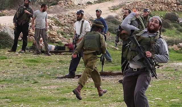 إصابة عدد من الفلسطينيين في اعتداء لمستوطنين بالخليل والقدس