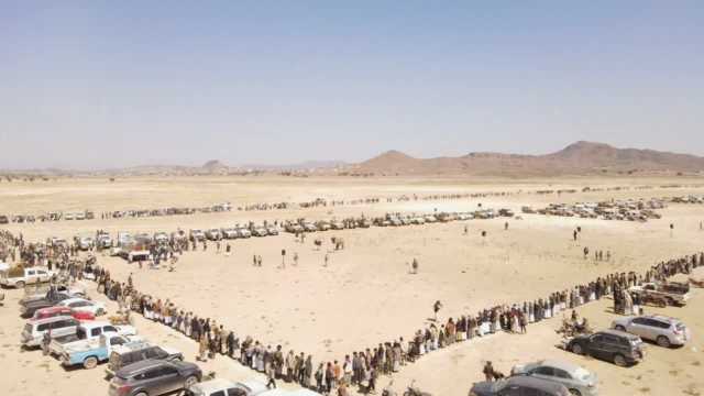 قبائل الحداء في ذمار تعلن النفير والجهوزية لمواجهة الأعداء