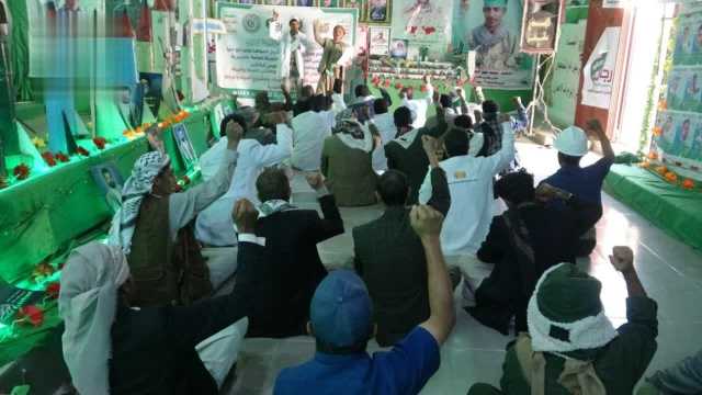 فعالية خطابية في الشاهل بحجة بالذكرى السنوية للشهيد