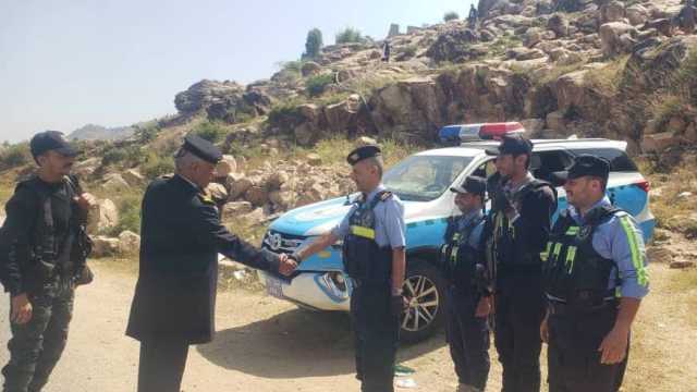 تفقد مراكز مرور الطرق في الخطوط الطويلة بين المحافظات