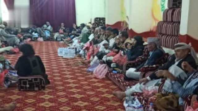 لقاء لمشايخ ووجهاء دمت تأكيدا على النفير والوفاء لدماء الشهداء