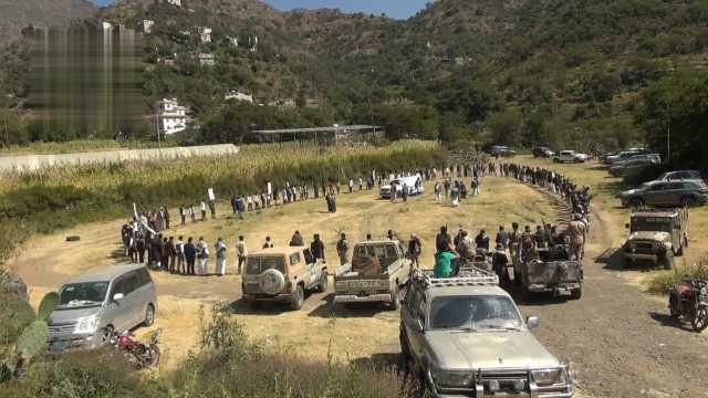 وقفات شعبية في إب تؤكد ثبات الموقف مع غزة والوفاء لدماء الشهداء