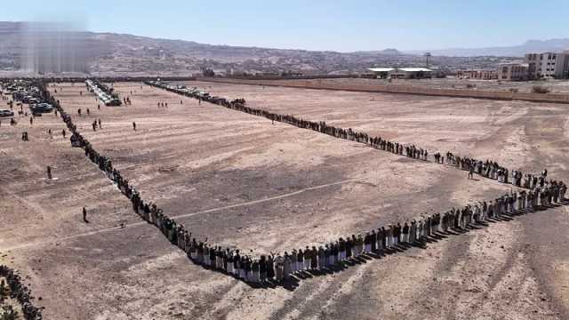قبائل عيال سريح في عمران تؤكد الجهوزية القتالية لمواجهة أي عدوان