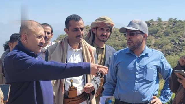 بدء العمل بمشروع حفر بئر ارتوازية في منطقة المشيريق في حبيش