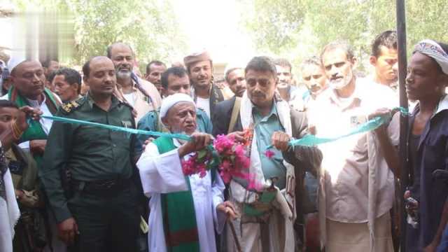 افتتاح معرض صور الشهداء وزيارة روضة الشهداء في الدريهمي بالحديدة