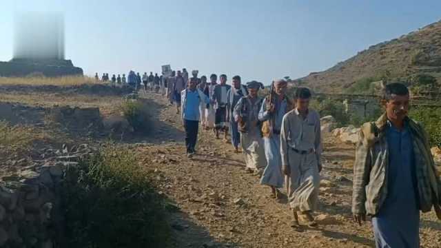 مسيران راجلان في ريمة نصرة لغزة