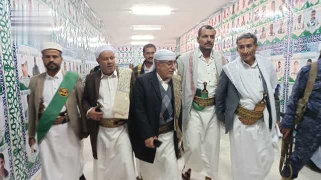 السلطة القضائية في حجة تزور معرض صور الشهداء