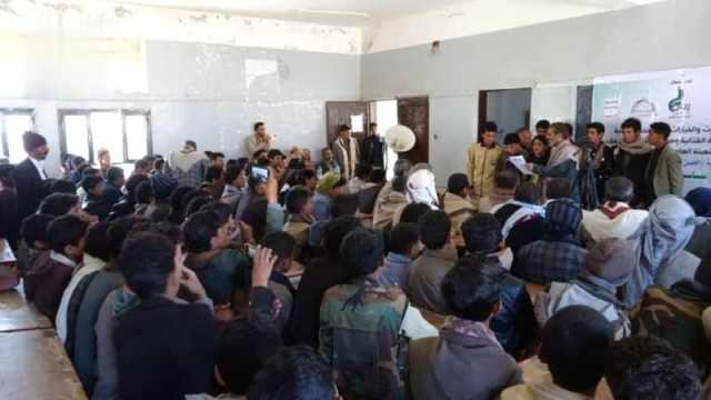 فعالية خطابية في الحصن بصنعاء بالذكرى السنوية للشهيد