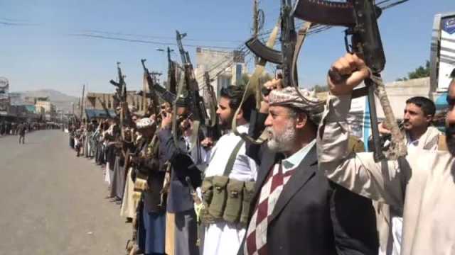 أبناء مديرية الوحدة يؤكدون وفائهم للشهداء وجهوزيتهم لمواجهة الأعداء