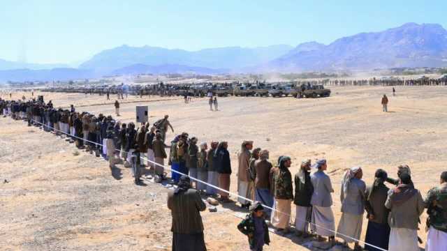 وقفة قبلية في نهم إعلانًا للجهوزية ووفاءً لدماء الشهداء