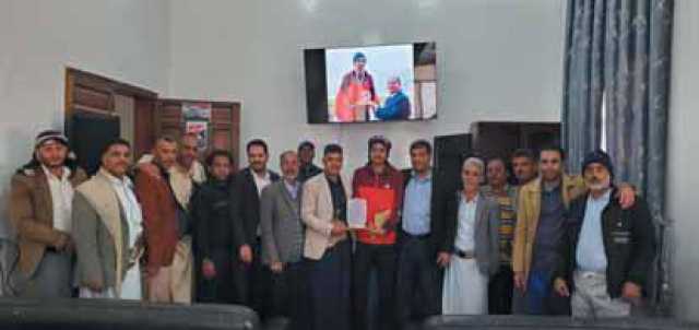 مكتب الشباب بذمار يكرم الحسولي بطل غرب آسيا