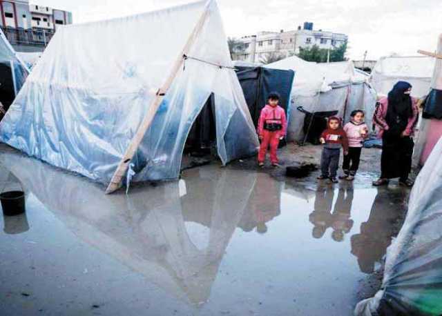 الشتاء في غزة.. فصول المعاناة تتجدد تحت السماء المفتوحة