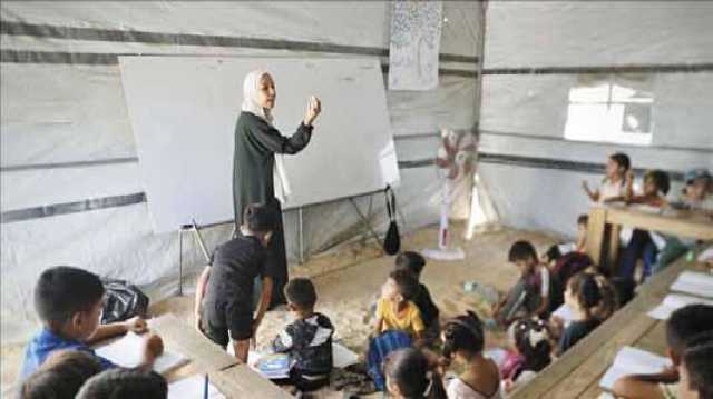 العودة من تحت الرماد .. أطفال غزة يستعيدون حقهم في التعليم رغم الركام