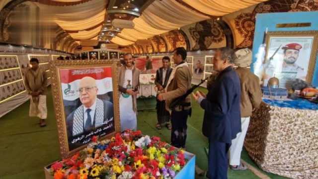 محافظ عدن يزور أضرحة الصماد والرهوي والغماري ومعرض صور شهداء المحافظات الجنوبية