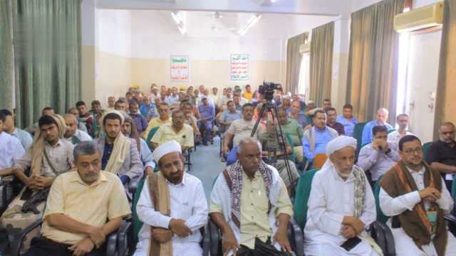 فعالية خطابية لقطاع الاتصالات في الحديدة بمناسبة ذكرى الشهيد