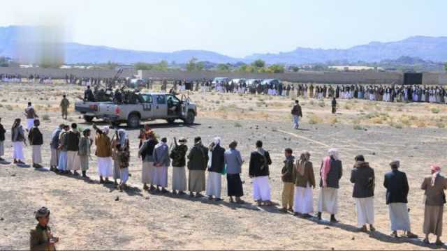 وقفة قبلية في همدان لإعلان النفير والجهوزية في مواجهة الأعداء