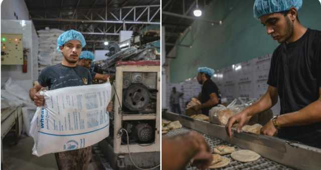 “الأغذية العالمي”: مخابزنا تحارب الجوع في غزة مع سريان وقف إطلاق النار