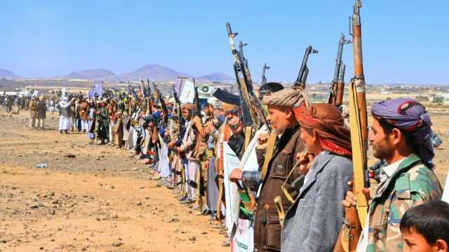 وقفة قبلية مسلحة لأبناء قبيلة أرحب وفاءً لدماء الشهداء