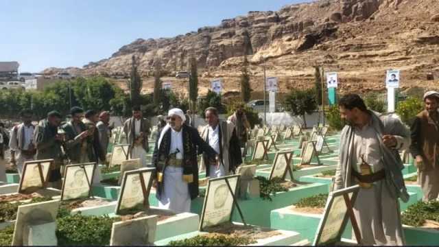 افتتاح معرض صور الشهداء في شبام كوكبان بالمحويت