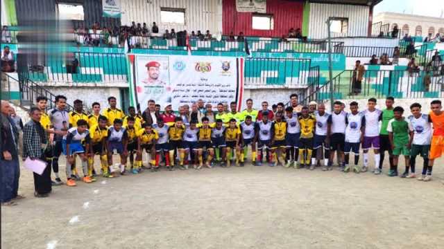 تدشين بطولة الشهيد محمد الغماري لكرة القدم في حجة