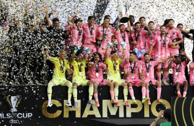 ميسي يقود إنتر ميامي للتتويج بلقب الدوري الأمريكي