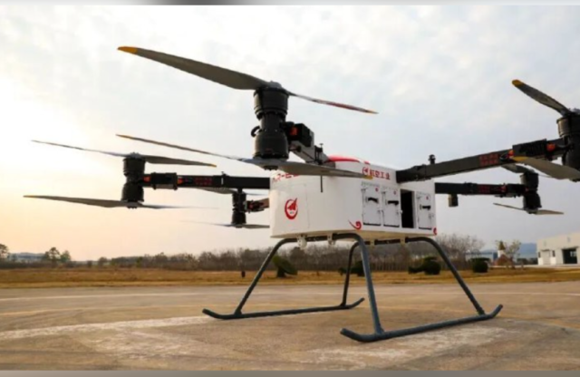 الصين تختبر طائرة مسيّرة جديدة تزن 800 كغ