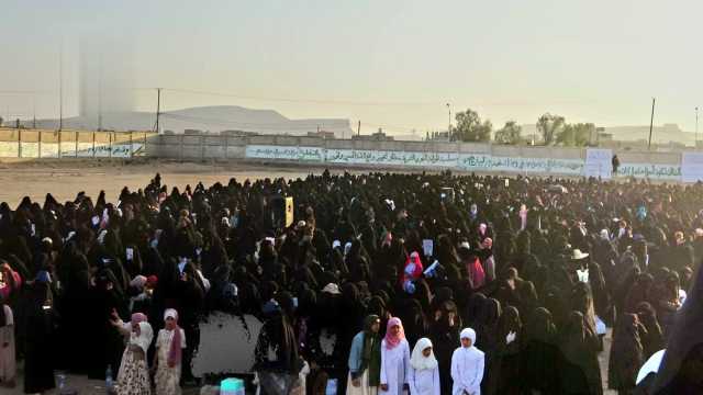 فعالية حاشدة للهيئة النسائية في صعدة بذكرى ميلاد فاطمة الزهراء