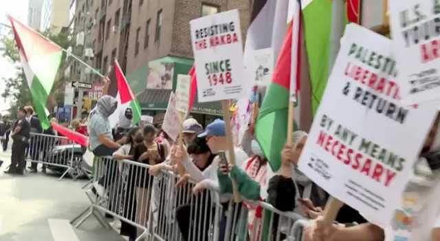 تظاهرة في نيويورك دعماً لغزة
