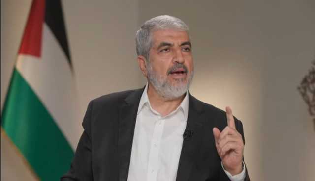 مشعل: وجه “إسرائيل” القبيح كُشف أمام العالم بعد السابع من أكتوبر