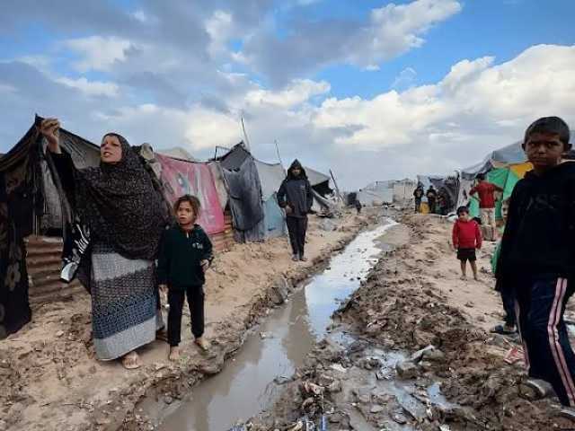 “حكومي غزة” يحذر من كارثة إنسانية جديدة نتيجة منخفض قطبي