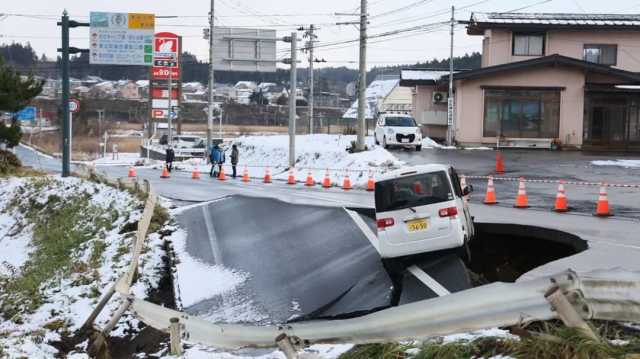 زلزال بقوة 6.7 درجة يضرب شمال شرقي اليابان وتحذير من تسونامي