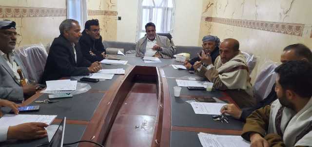 مناقشة أداء الوحدة التنفيذية للمشاريع في البيضاء